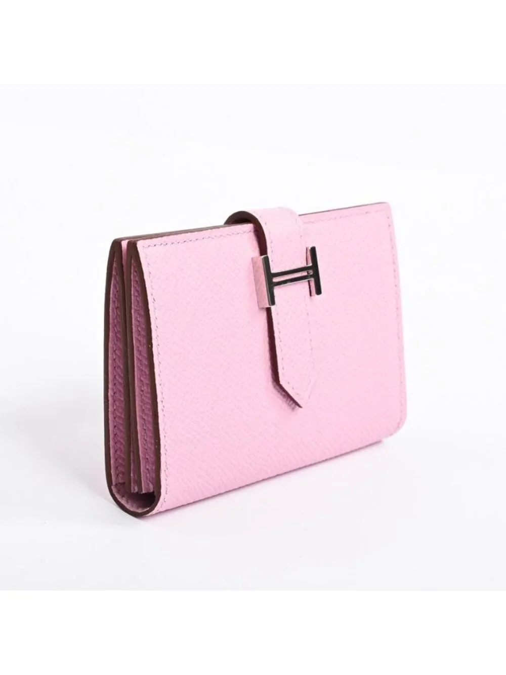 Hermes Card Case Card Holders Purple